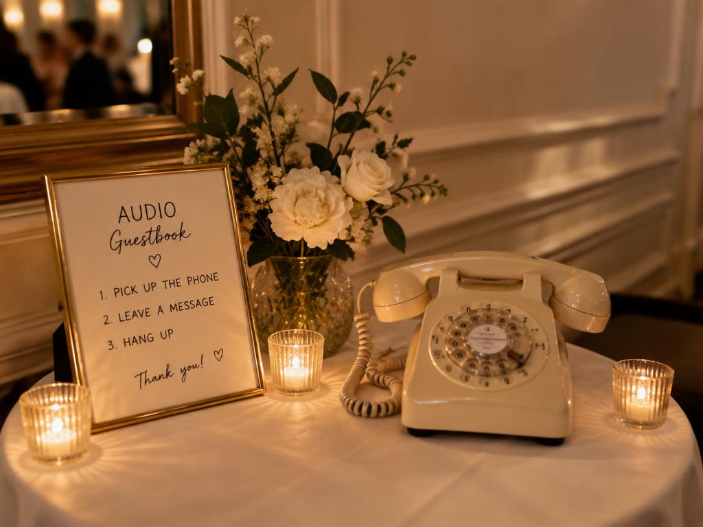Video Guestbook på ett event